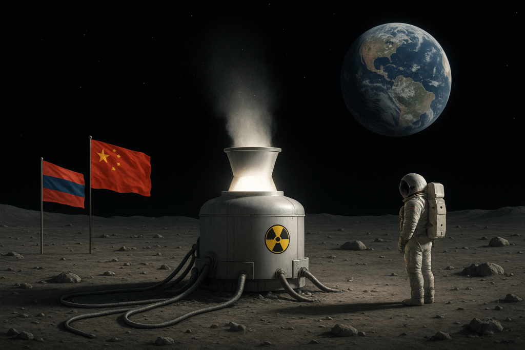 China and Russia Plan to Build Moon Nuclear Reactor by 2028 — A New Era in Space Exploration